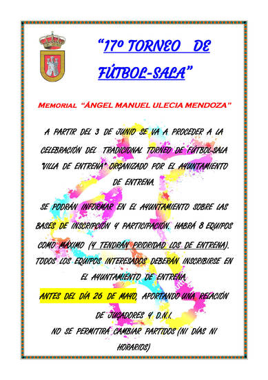 17º Torneo de Fútbol-Sala